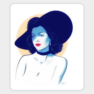 Hedy Lamarr - An illustration by Paul Cemmick Magnet